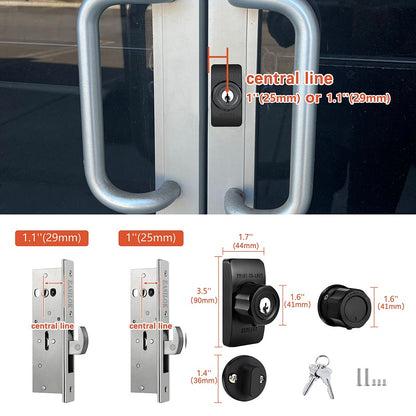 storefront door locks SM29HS,Mortise lock Hook Deadbolt & single Keyed Cylinder Combo,taking placement the Adams Rite, Keyless Locking+Keyed Entry with SC Keyway (1-1/8" Backset) ,silver