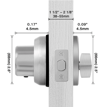 Easilok A3 Deadbolt Lock (Aluminum Alloy)