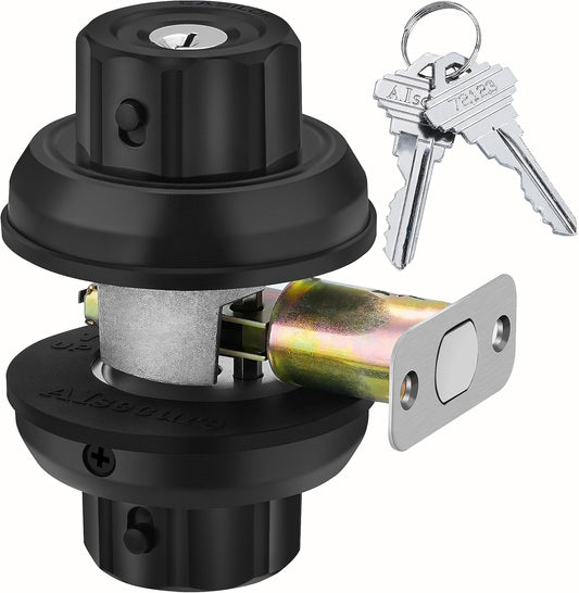 EASILOK E4 Black Twist to Lock Deadbolt