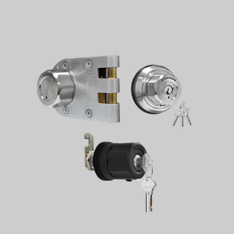 Jimmy Proof Lock(A9) & Cabinet Cam Lock (A7) - Key aliked combo ,Schlage Keyway