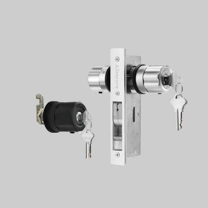 Storefort Door Lock(A5) & Cabinet Cam Lock (A7) - Key aliked combo ,Schlage Keyway