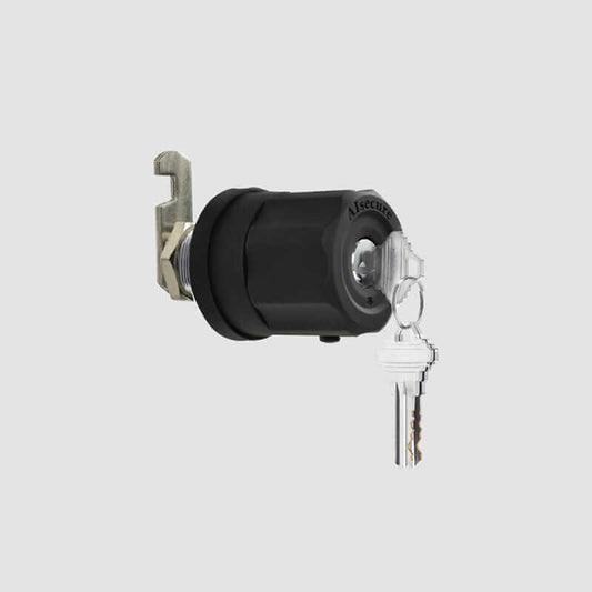 AIsecure A7: Twist-to-Lock Cabinet Cam Lock black 7/8”